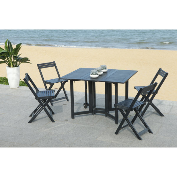 Patio Dining Set With Fire Pit | Wayfair